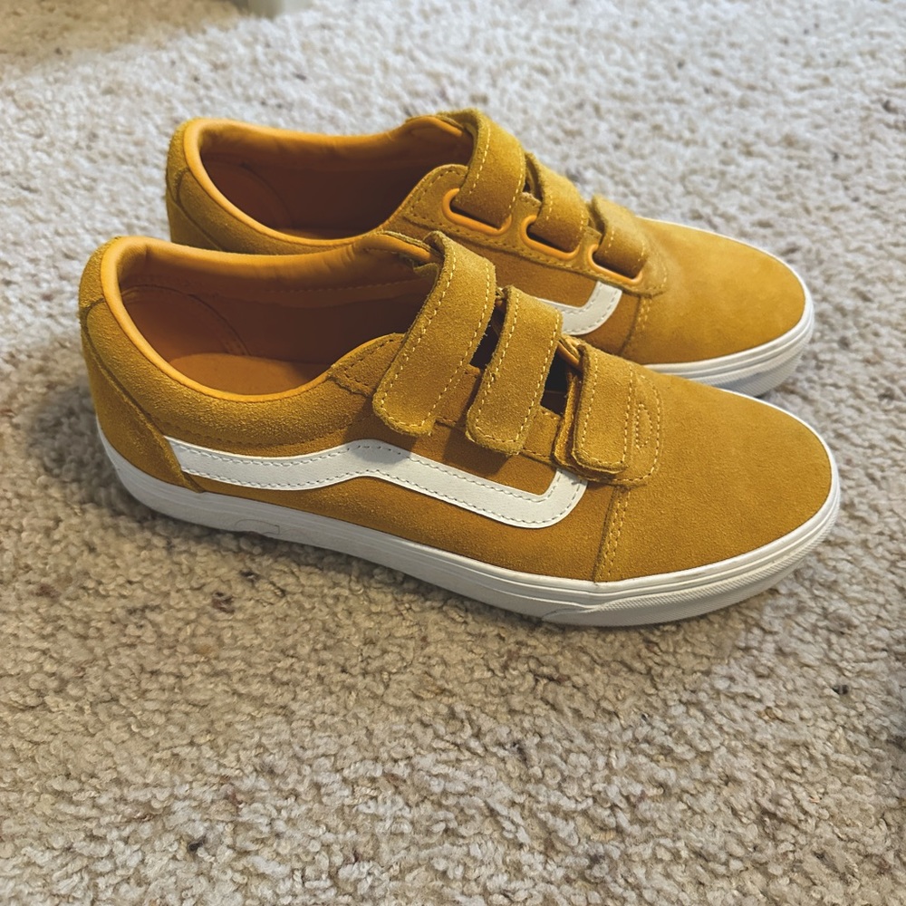 Vans Old Skool women’s Velcro sneakers | Yellow | size 8